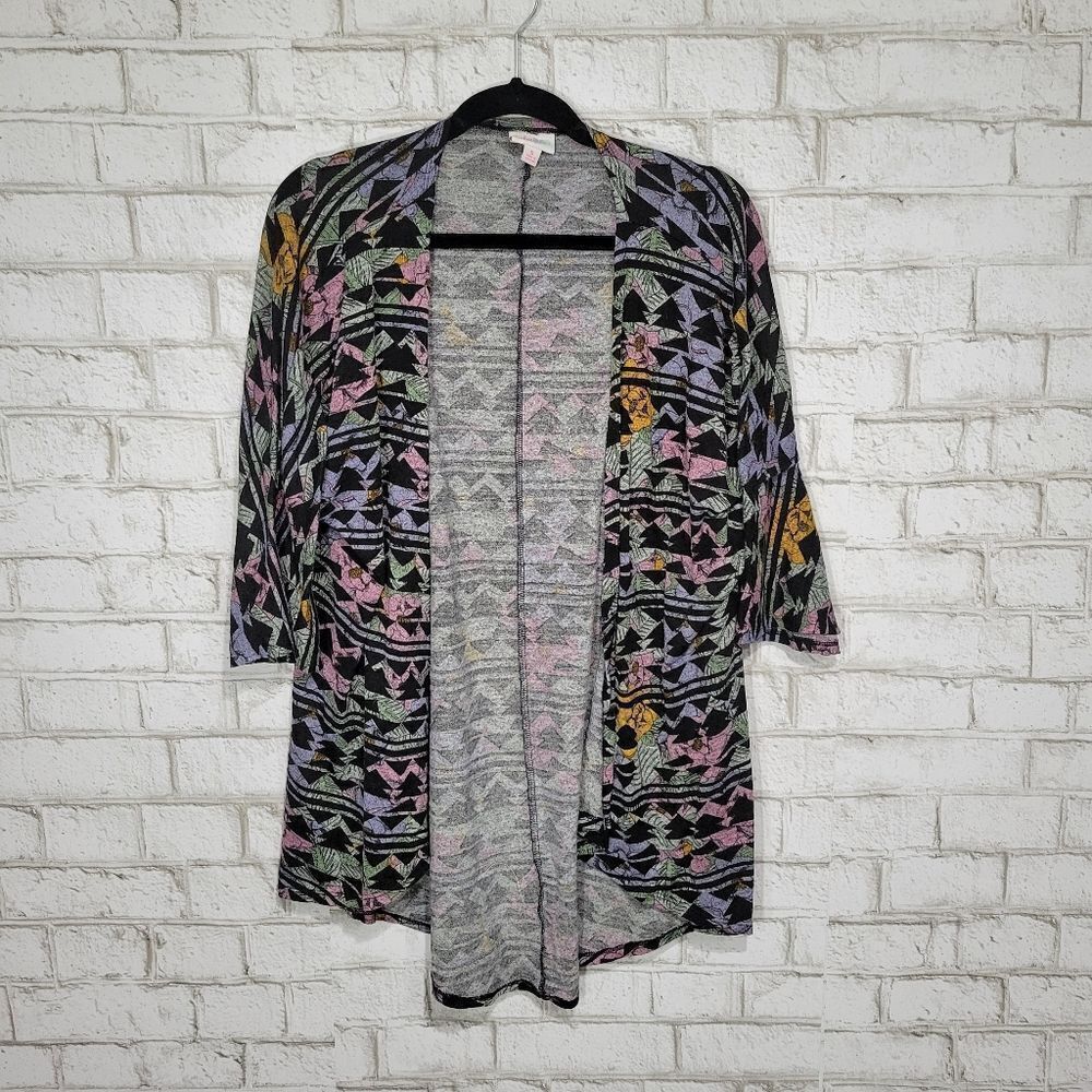 LuLaRoe cute colorful‎ lightweight cardigan